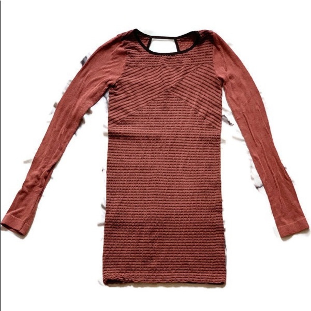 Free People Rusty Striped Ribbed Bodycon Dress - Picture 8 of 10
